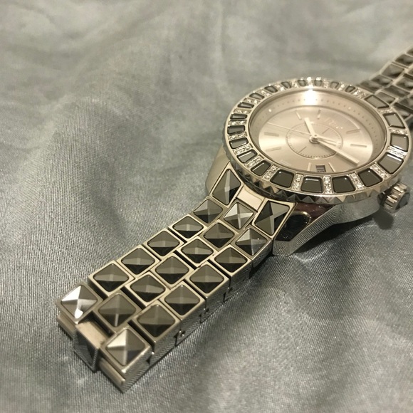 Dior Gray Sapphire Crystal Diamond Christal Watch - Picture 2 of 8